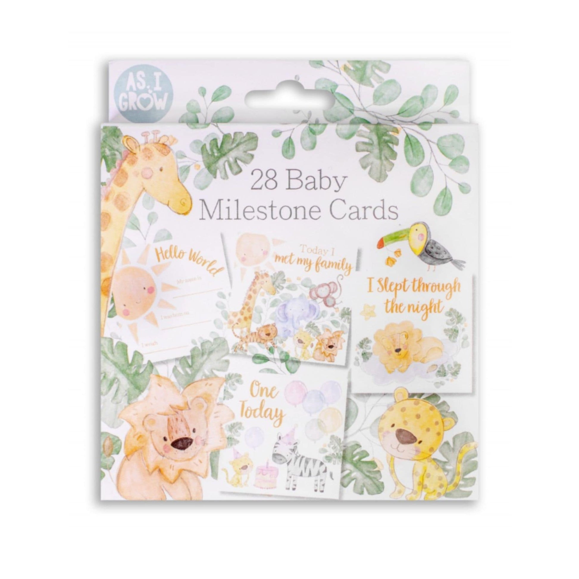 Baby Milestone Cards