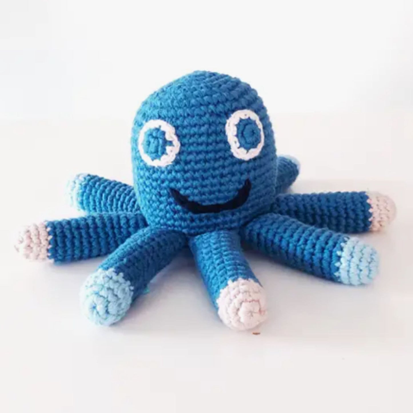 Blue Octopus Rattle