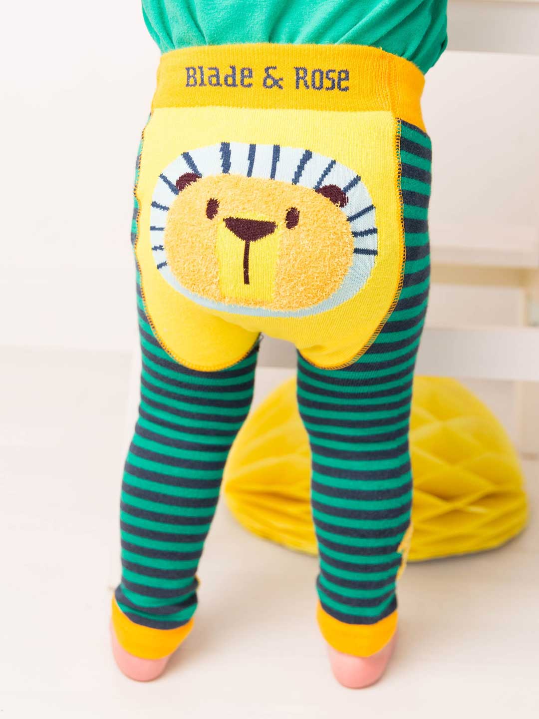 Frankie the Lion Leggings Modelled