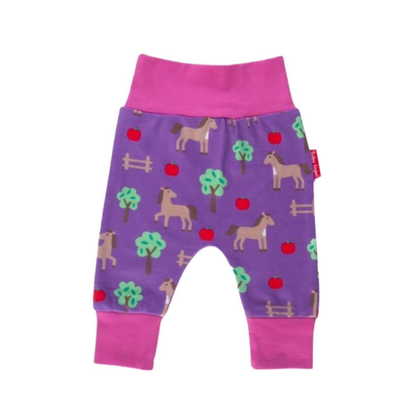 Horse Print Baby Yoga Pants