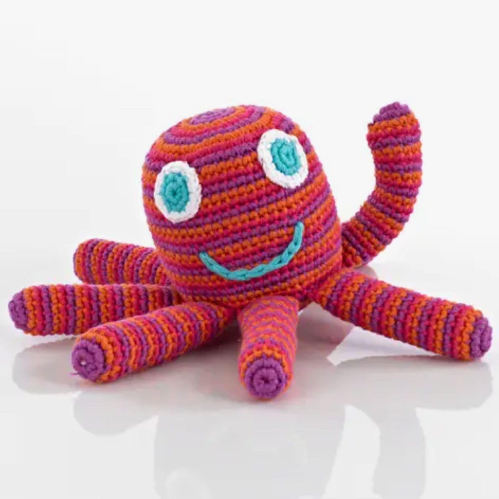 Pink Octopus Rattle