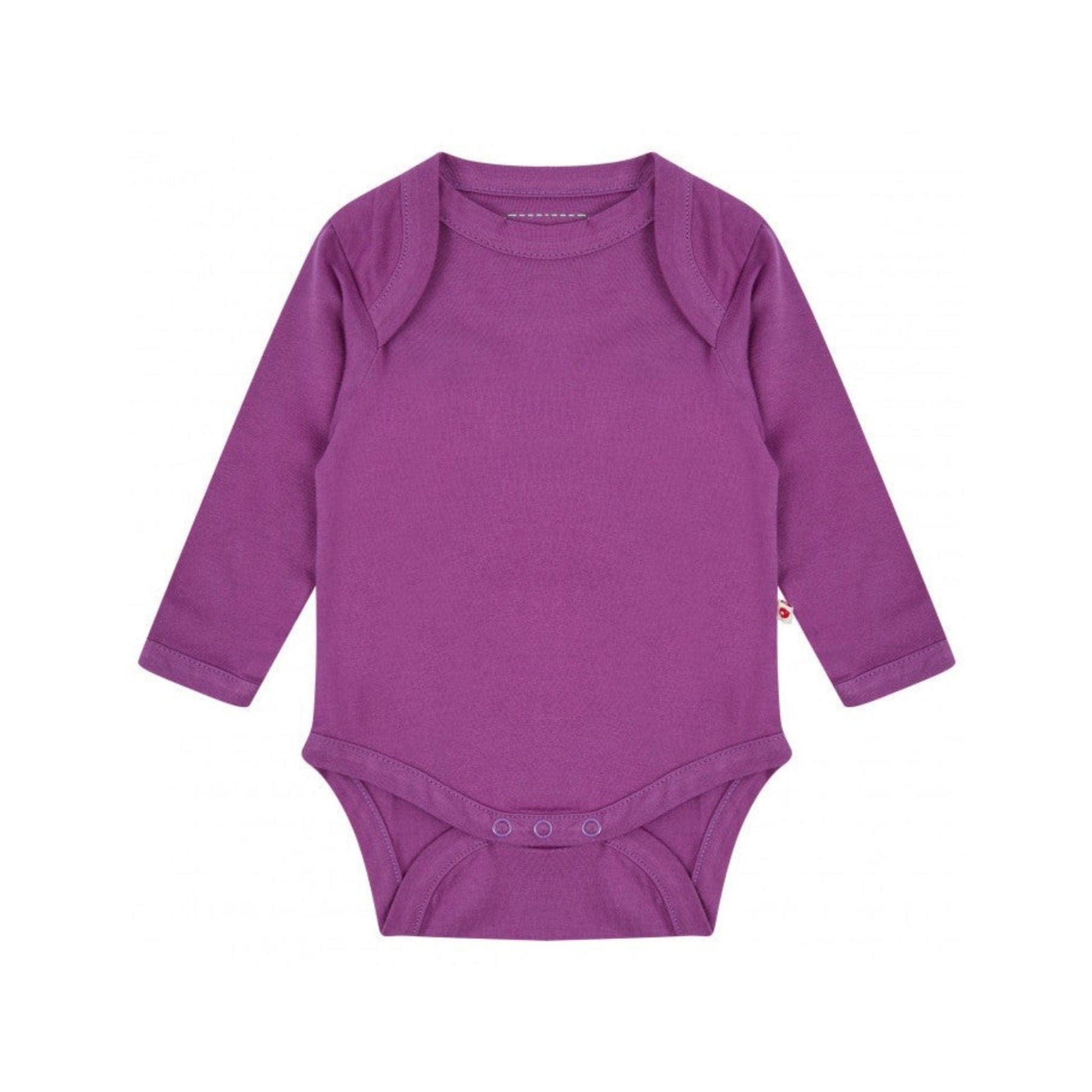 Purple Long Sleeve Baby Vest