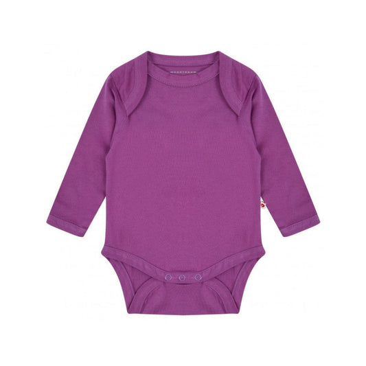 Purple Long Sleeve Baby Vest