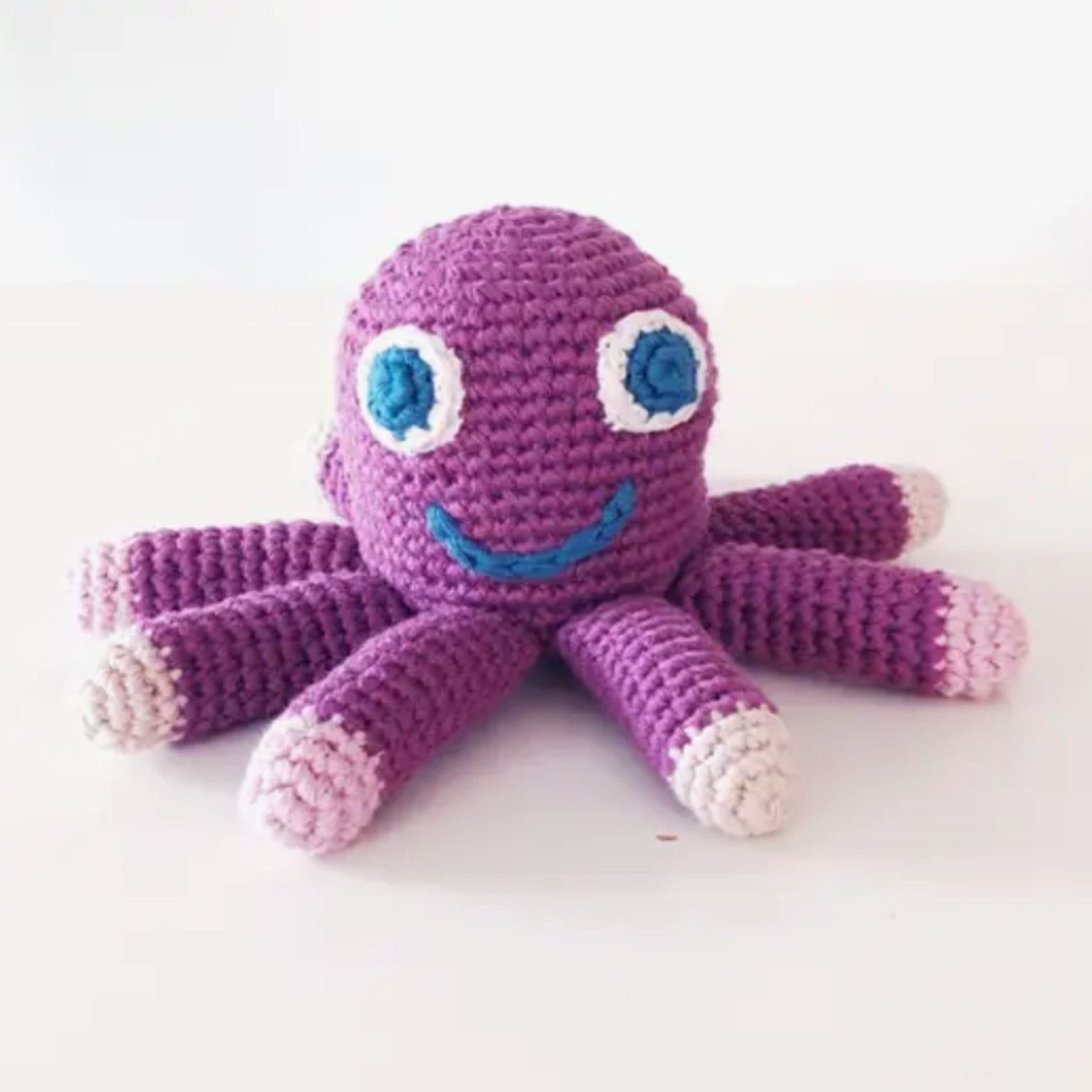 Purple Octopus Rattle