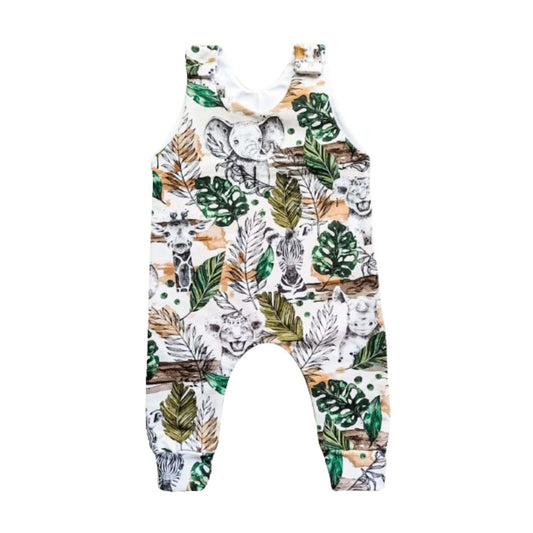 Safari Baby Romper