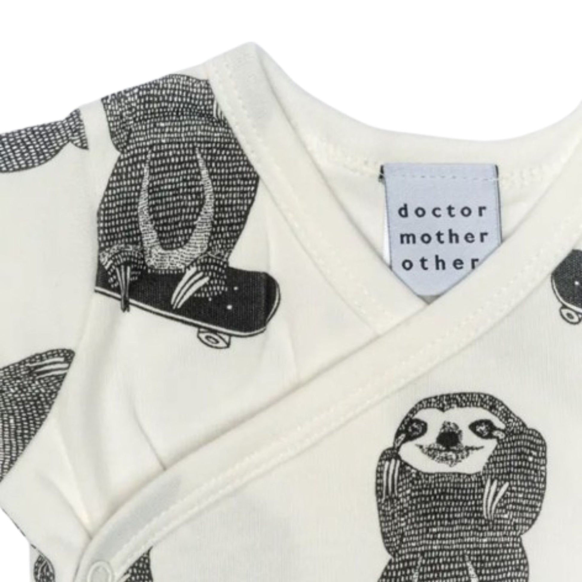 Sloth Baby Vest Zoom