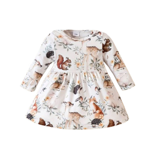 Woodland Baby Dress